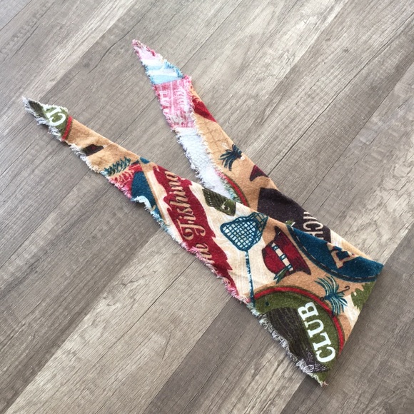 NEW Gone Fishing Dog Bandana/Scarf - Picture 8 of 9